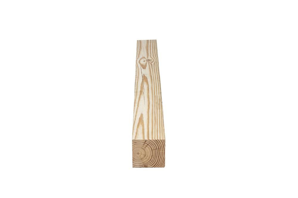 4X4X16 ROUGH TREATED PITCH PINE NO.1