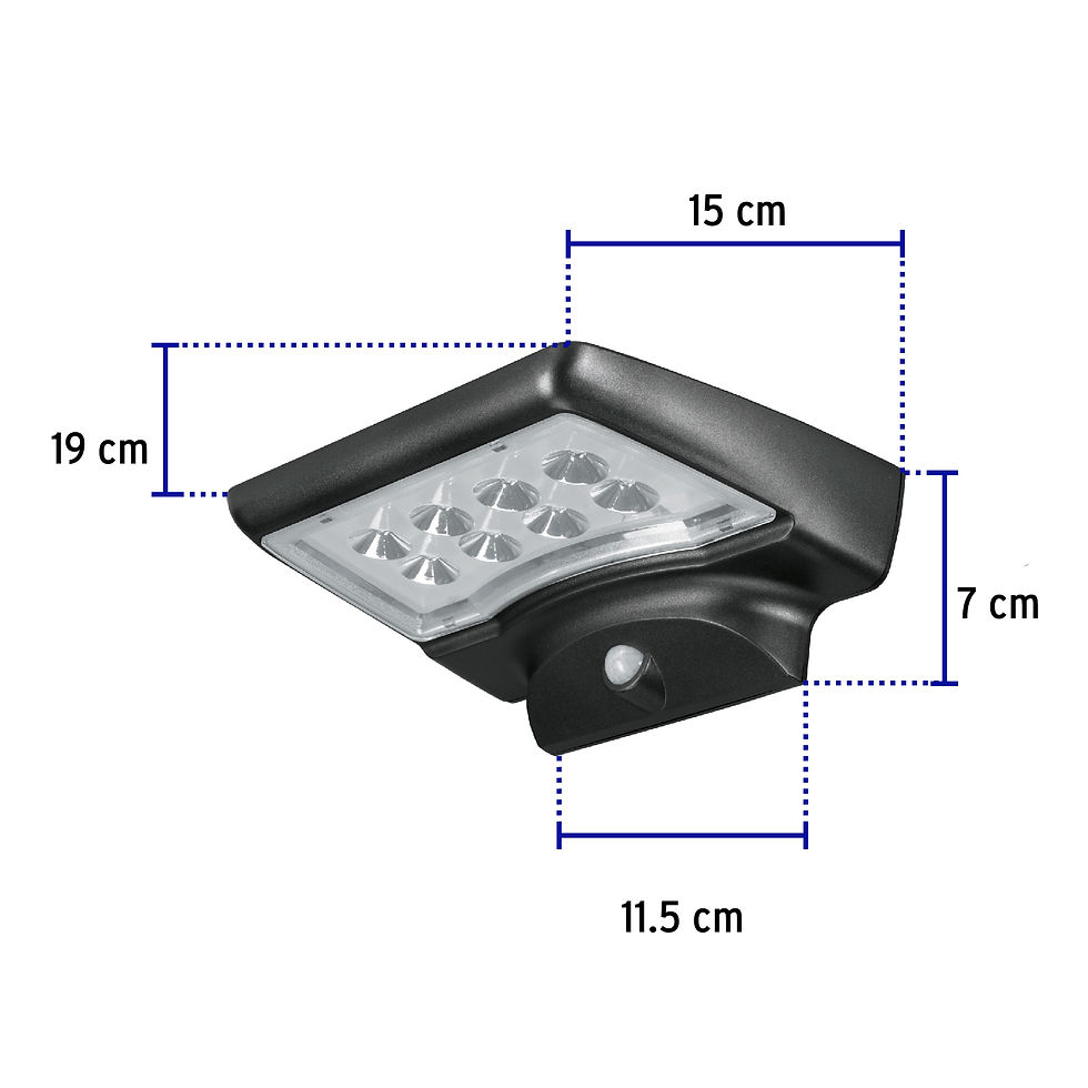 Thumbnail: VOLTECK 4W LED SOLAR LANTERN WITH MOTION SENSOR (49073 ARB-704L)