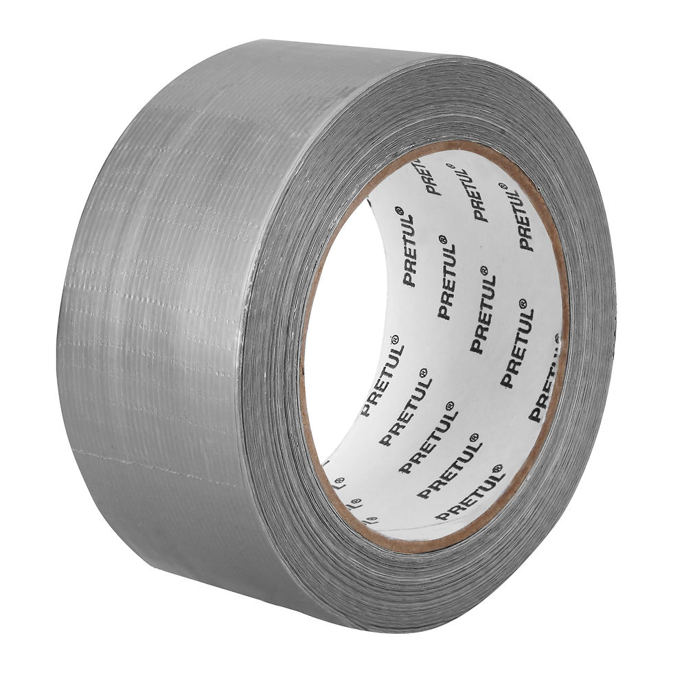 Thumbnail: 30 M DUCT TAPE, THICKNESS 0.16 MM, PRETUL (20529)