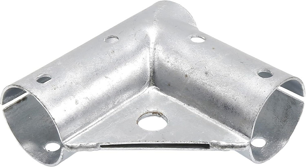 Thumbnail: GATE CORNER 1-5/8" PRESSED STEEL 14 GAUGE