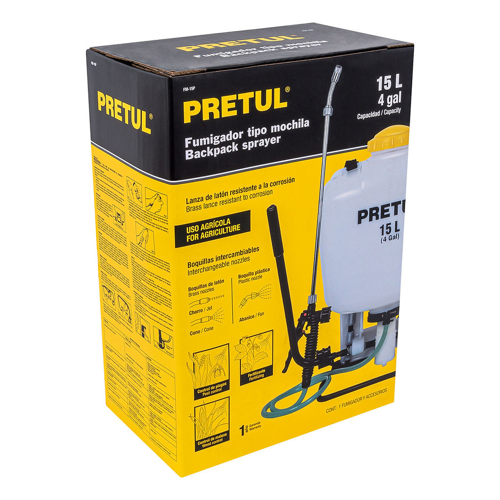 Thumbnail: SPRAYER BACKPACK 4GAL/15L PRETUL (24583 ( FM-15P )