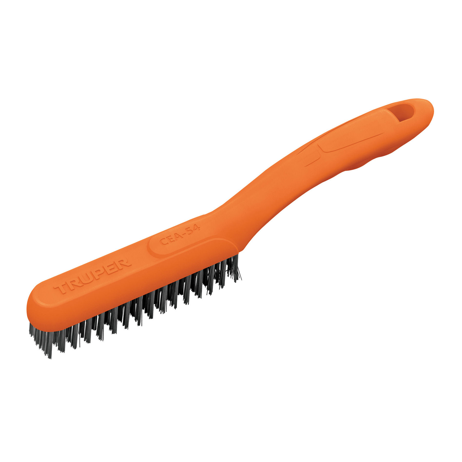 WIRE BRUSH 11" 64 CARBON STEEL BRUSHES, TRUPER (11559)