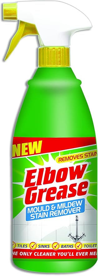 ELBOW GREASE MOULD & MILDEW STAIN REMOVER SPRAY 1L