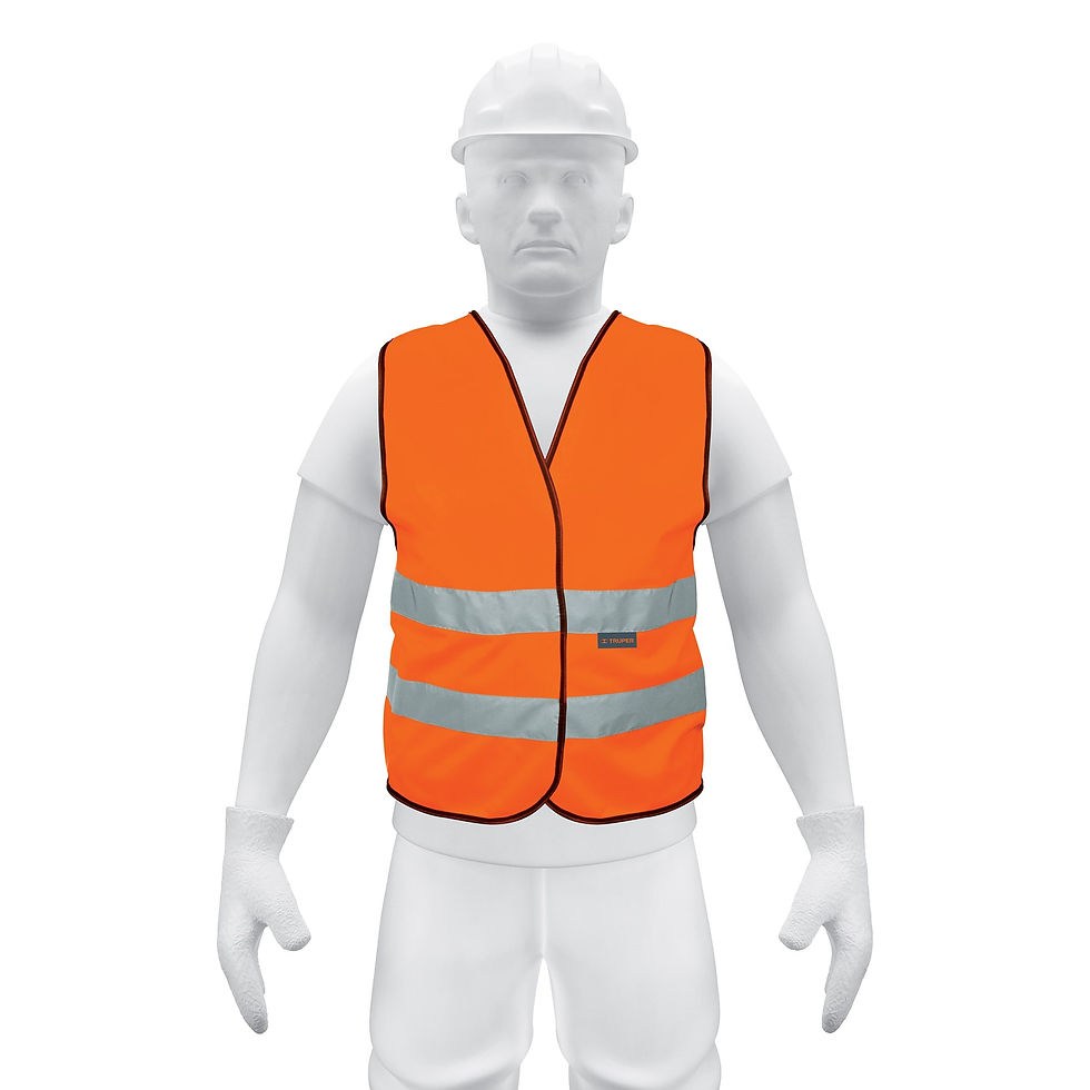 Thumbnail: SAFETY VEST ORANGE (CHS-500N)