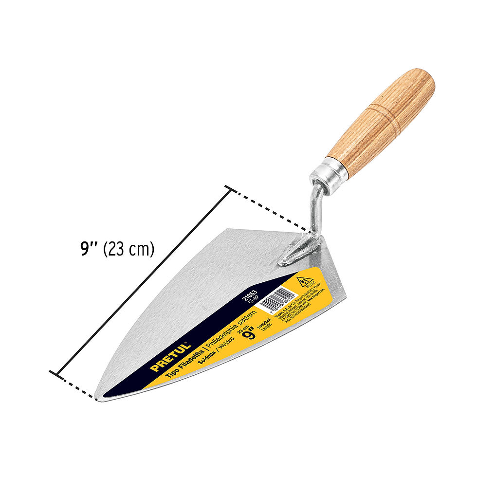 Thumbnail: TROWEL PHILADELPHIA PATTERN 9" PRETUL (21053)