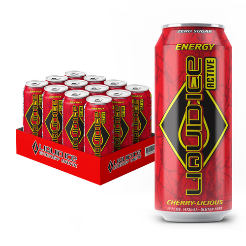 チリ　Sugar Cherry Licious Active - Sugar Free, with Caffeine and