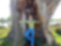 Nicky in Bushy Park Tree.JPG