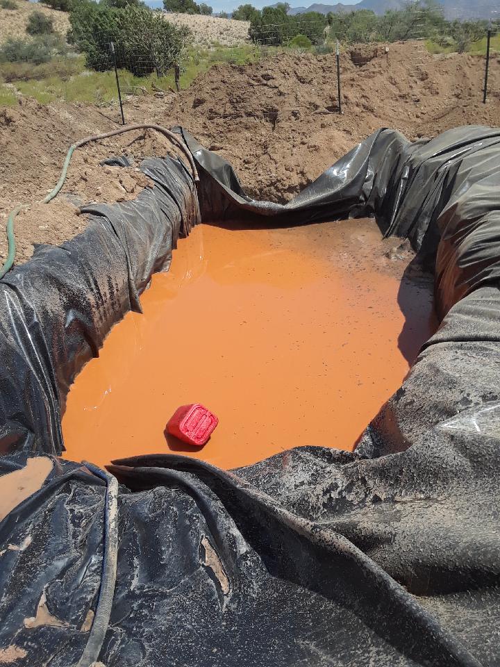 Red mud pit ??