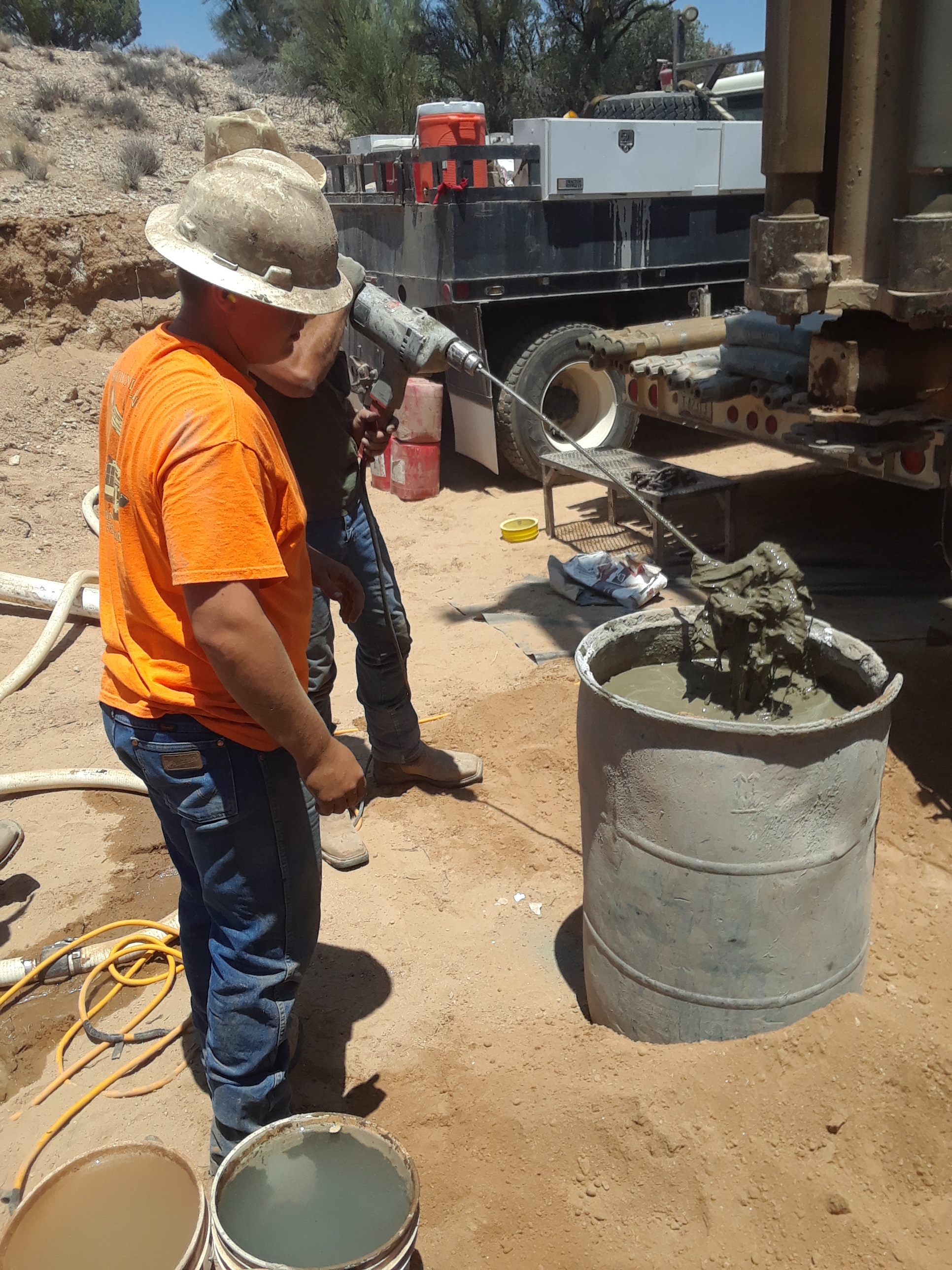 Prepping Concrete to seal surface conductor