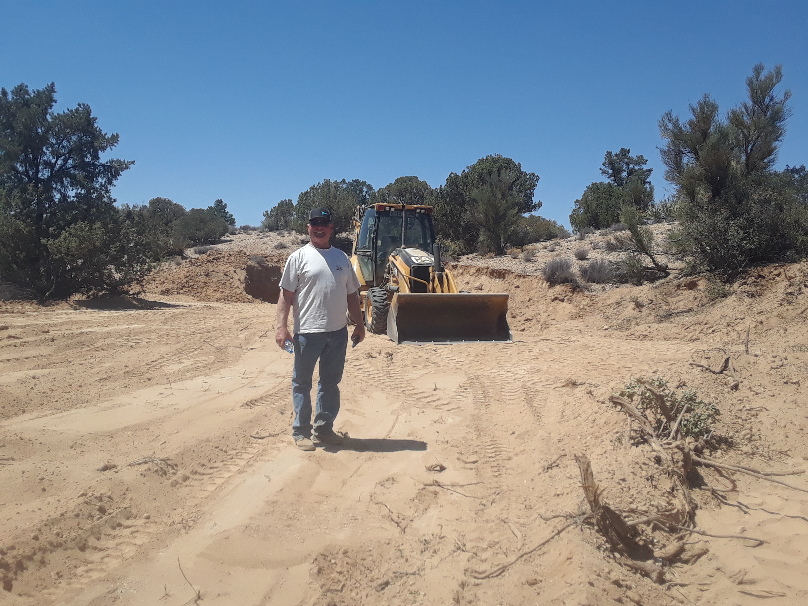 Roads built site prepped