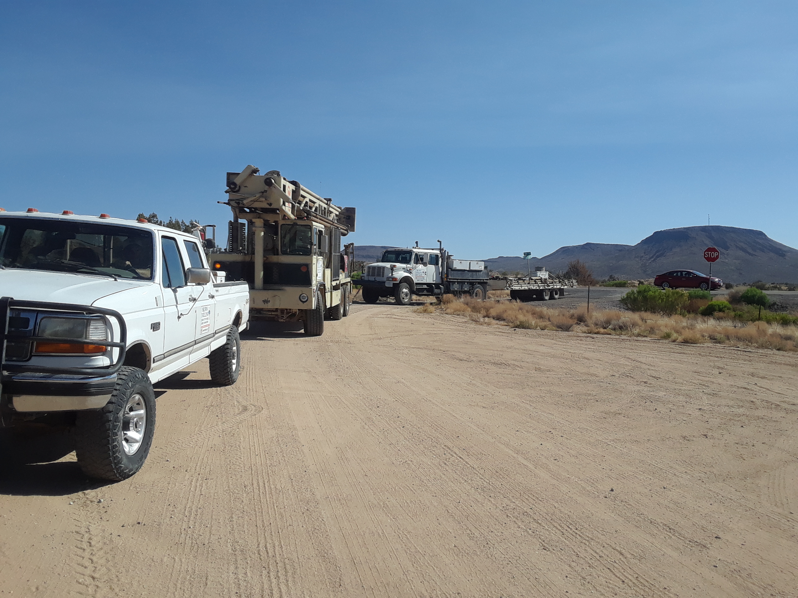 June 25 - Convoy to Kabba for precollar drilling
