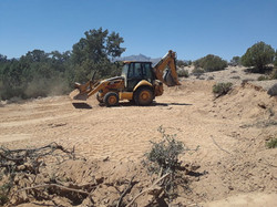 Leveling drill site