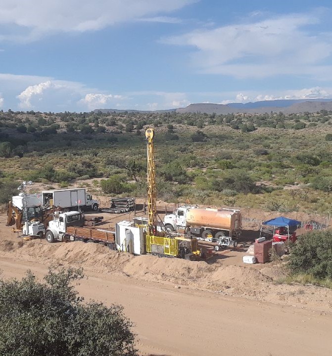 K-13 core drilling