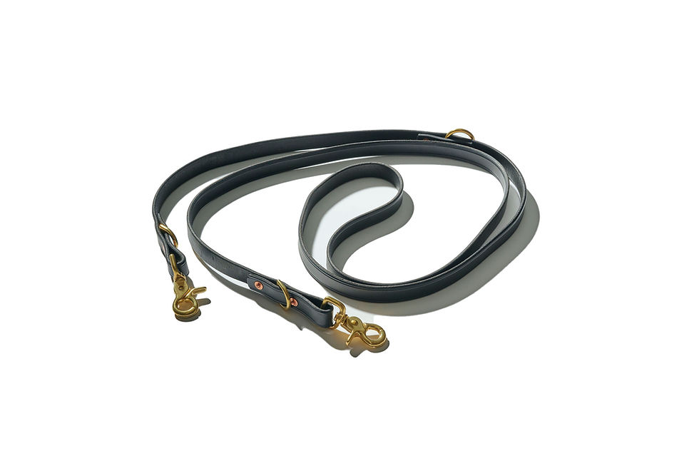 THE ROPE Hundeleine aus pflanzlich gegerbtem Bioleder