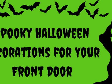 Spooky Halloween Decorations for Your Front Door