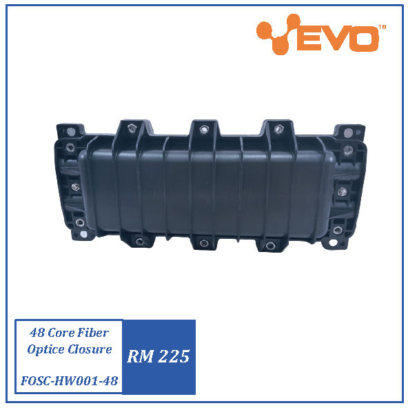 48 CORES FIBER OPTIC CLOSURE