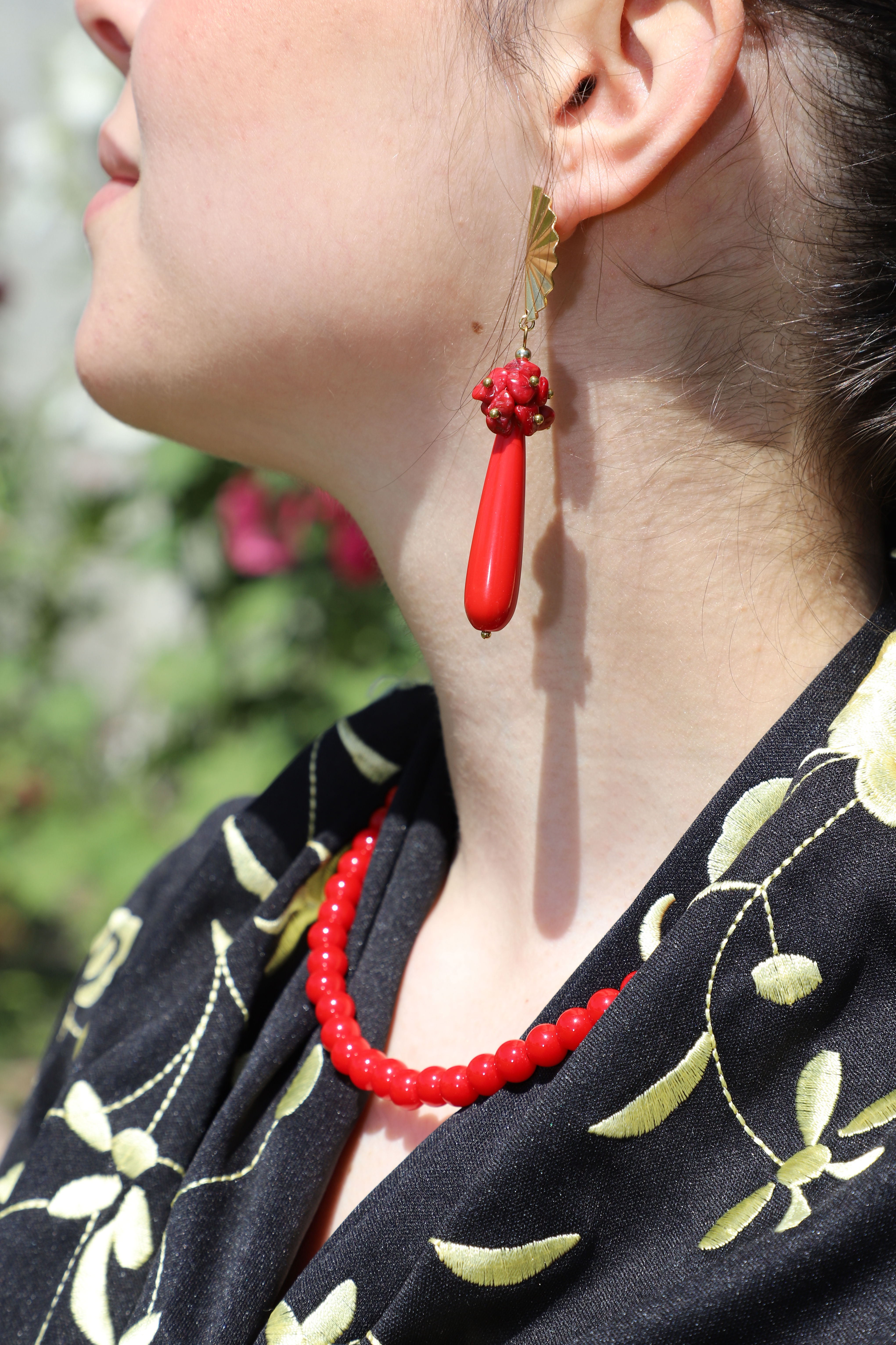 Pendientes Clavel