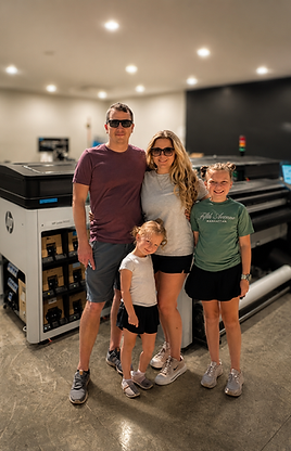 Wrapco owners-family built made in the usa Custom Printed yard signs