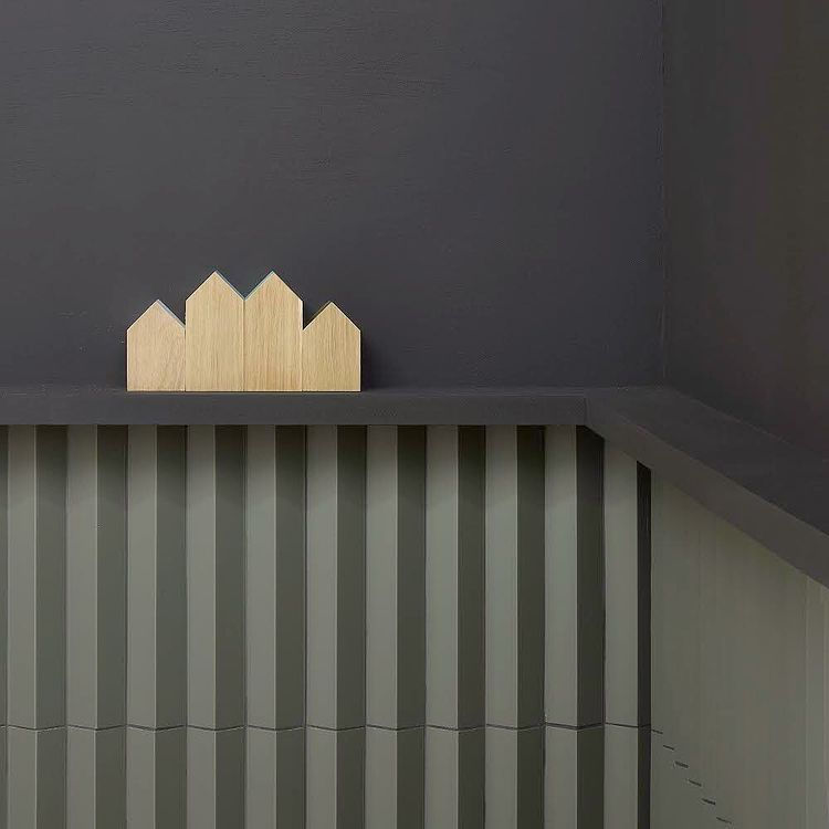 Миниатюра: Декор Rombini Triangle Small Green 18,6 × 31,5 см