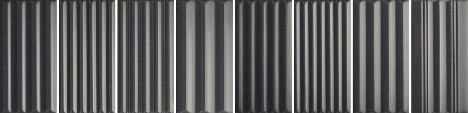 Керамическая плитка WigWag Black 7,5 × 15 см