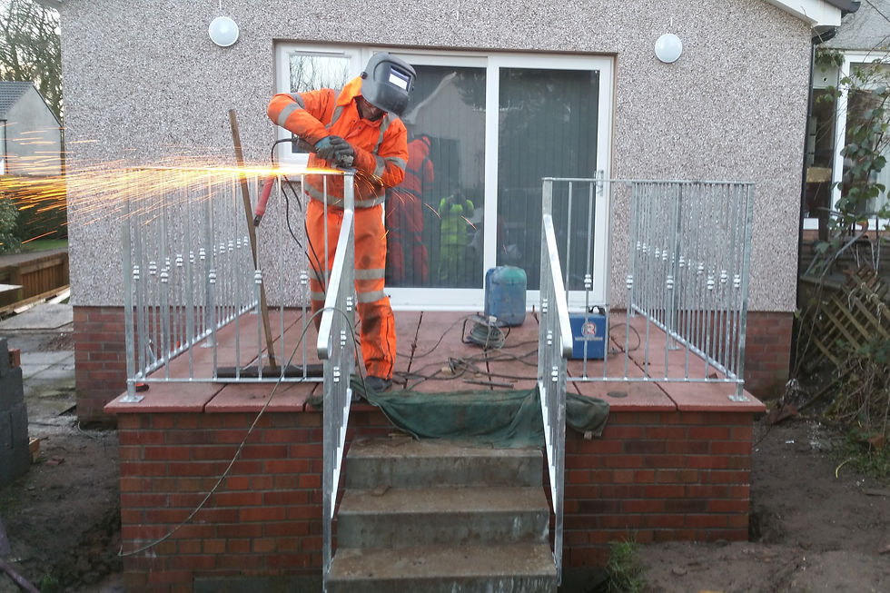 Scottish Outside Seating Area