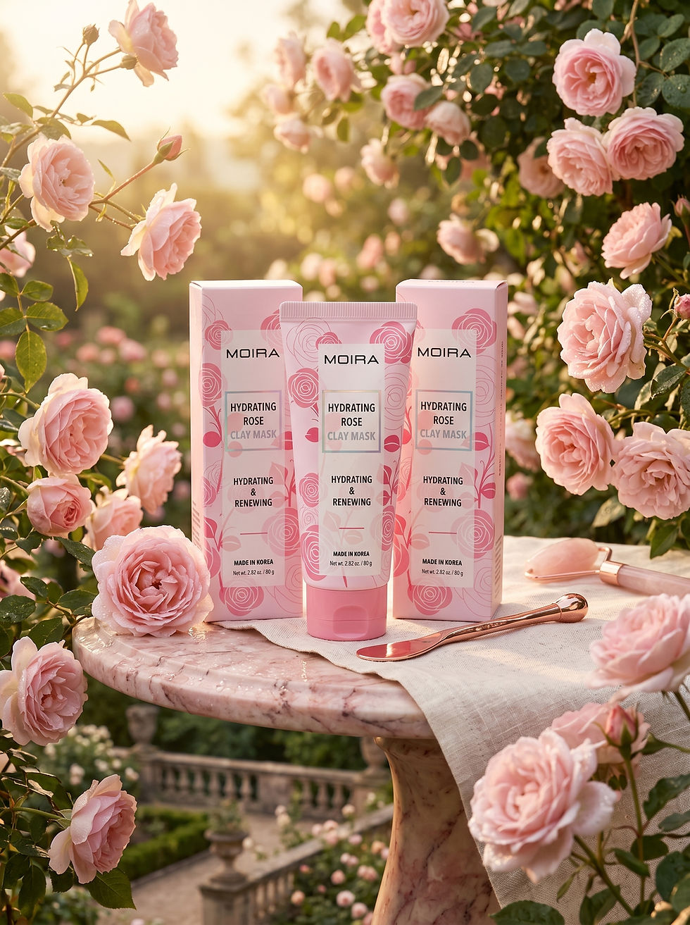 Miniatura: MOIRA Hydrating Rose Clay Mask