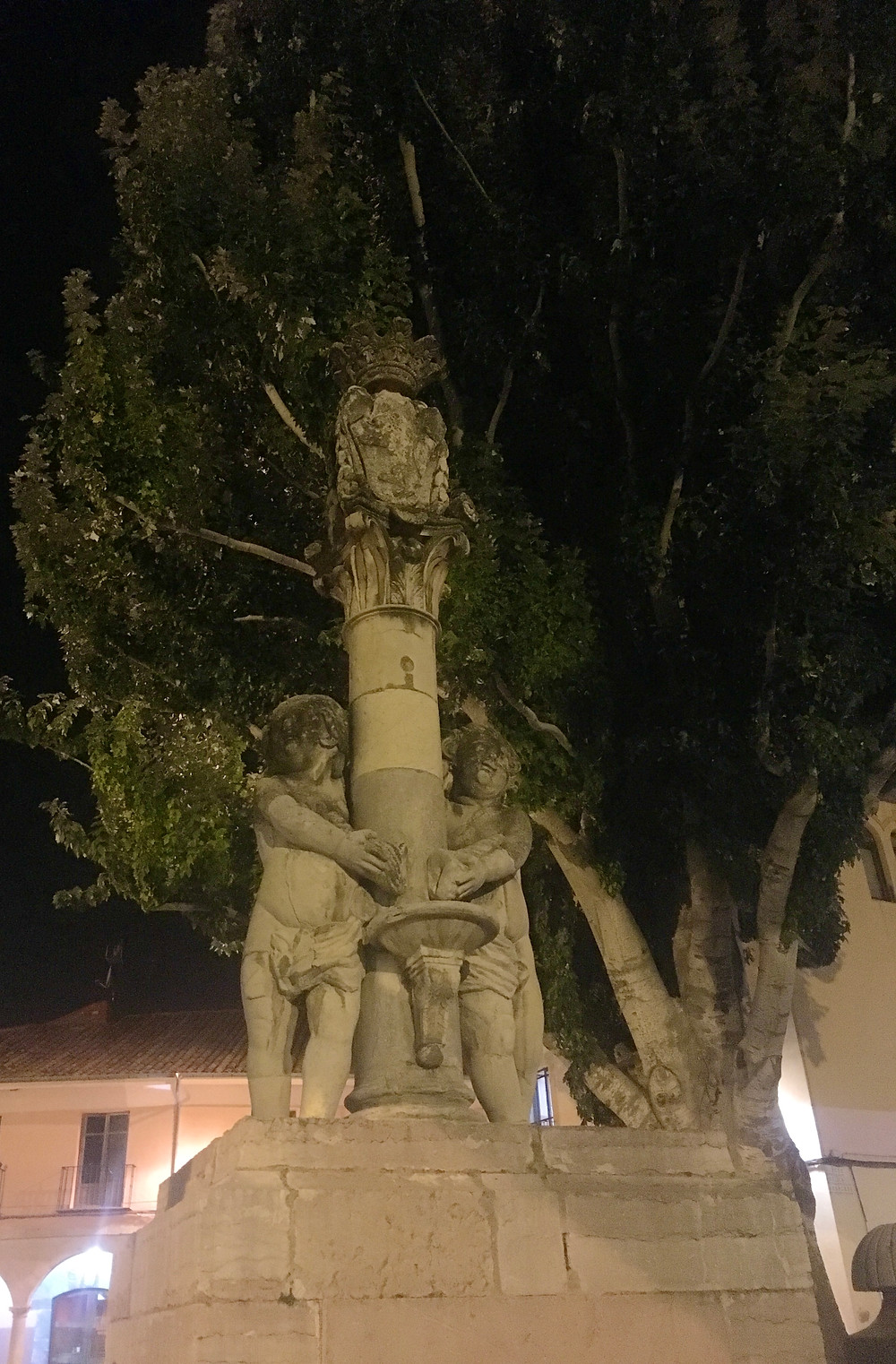 Spanish Cherub Fountain