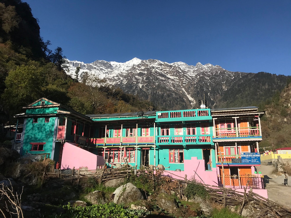 Guesthouse on the Annapurna circuit