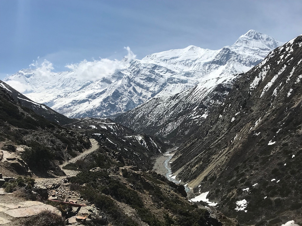 Annapurna Circuit in the Himalaya Nepal