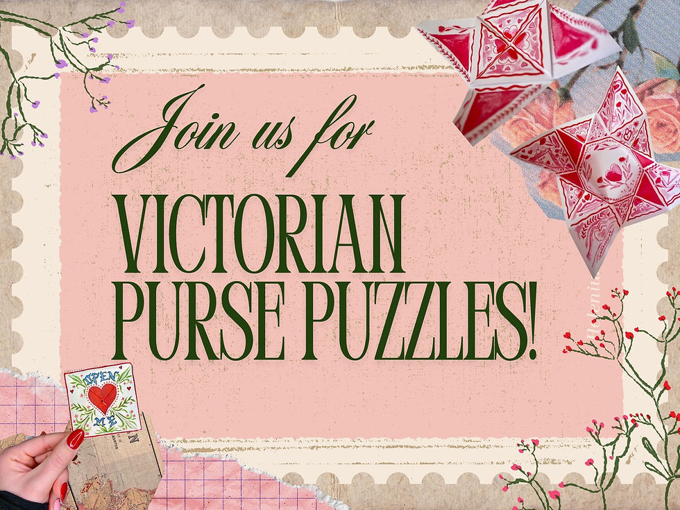Craft Your Own Victorian Purse Puzzles