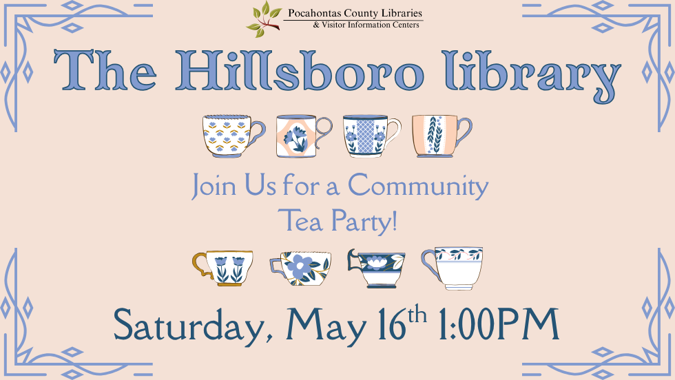 Hillsboro Library Tea Party