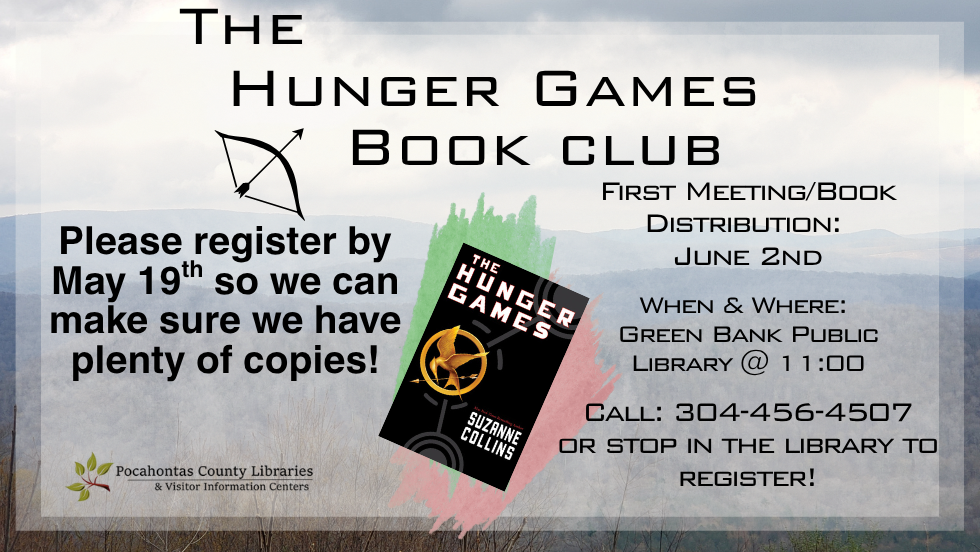 Hunger Games Book Club Registration Deadline
