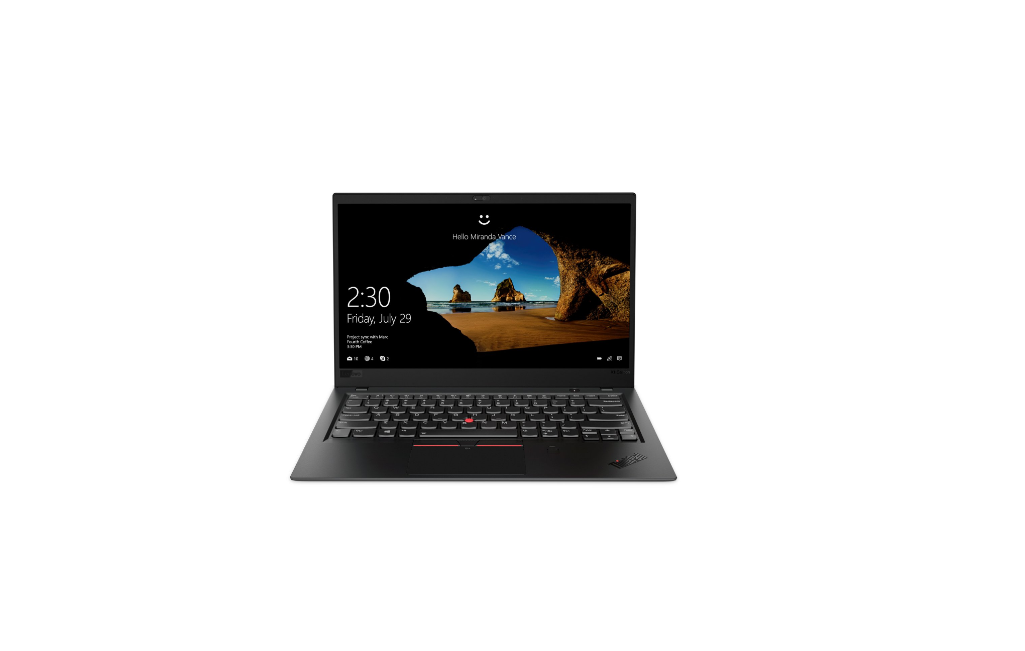 Lenovo Thinkpad X1 Carbon, 14", i7 Gen 8 Quad Core, 512GB, 16GB, Win 10 Pro Lap