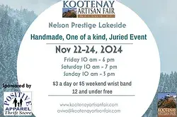 Kootenay Artisan Christmas Fair