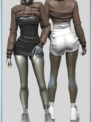 Fendi Hoodie - Dress FS05