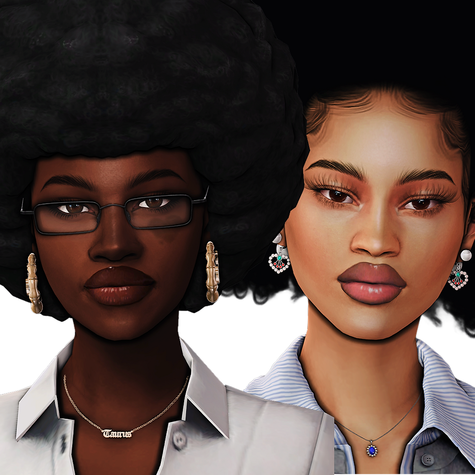 Afro Beauties - Sim Dump