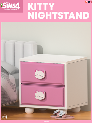 Kitty Nightstand