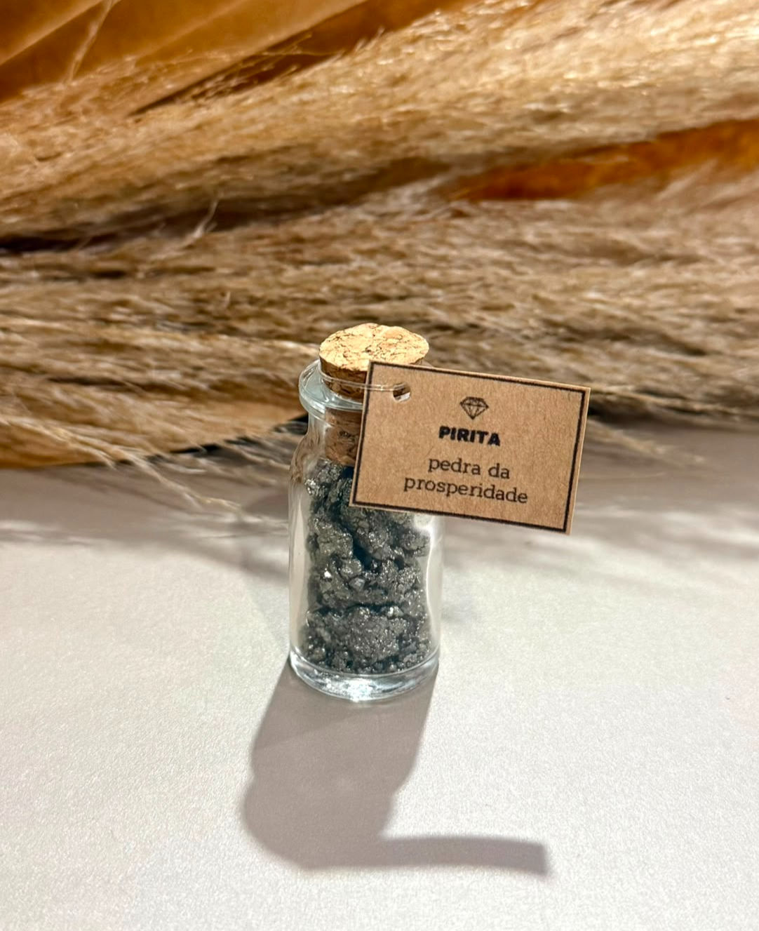 Garrafinha de cascalho Pirita