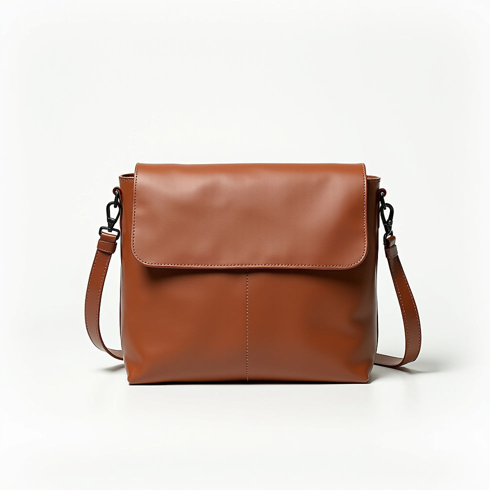 Sleek Leather Sling Bag