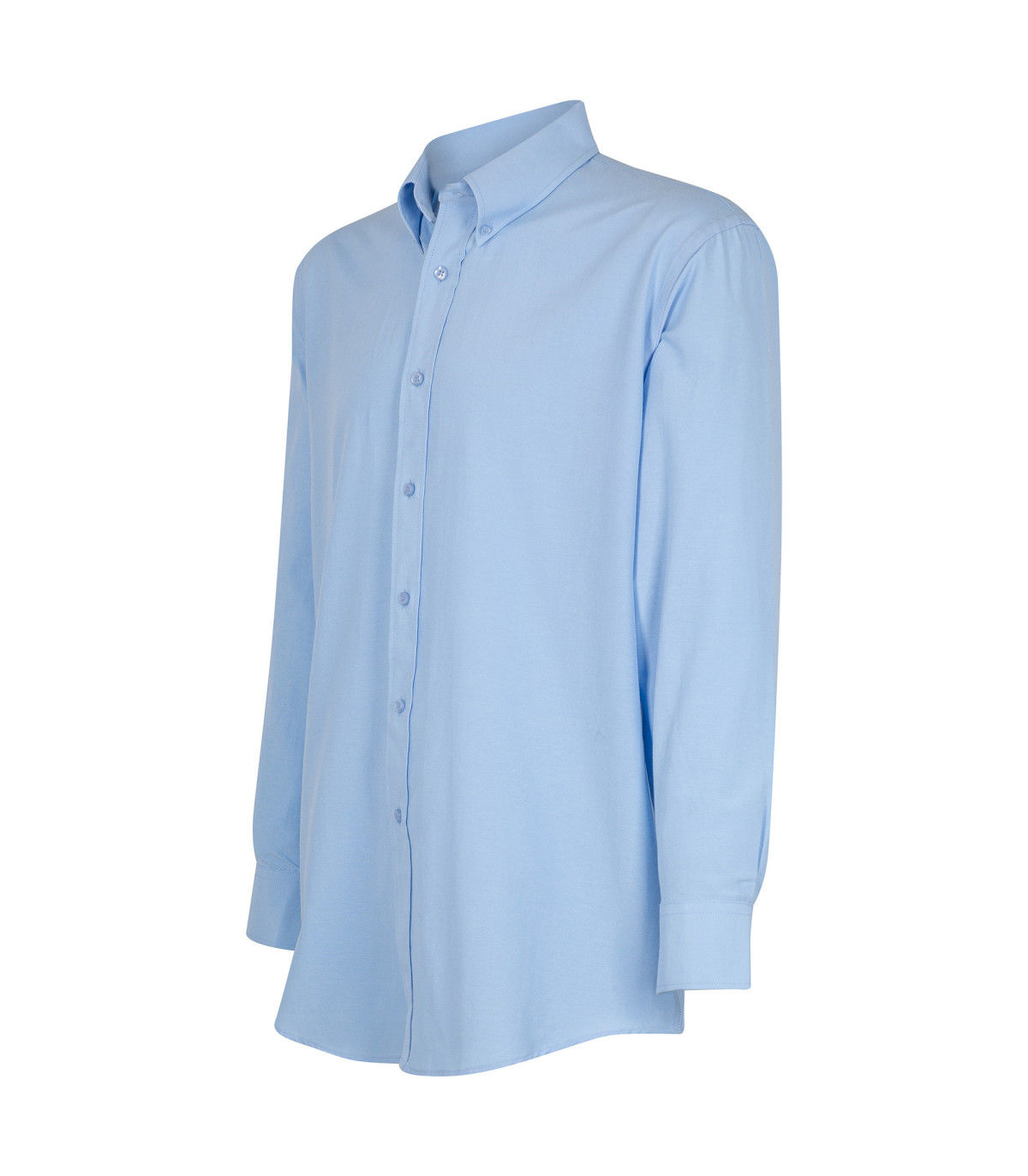CAMISA OXFORD CELESTE