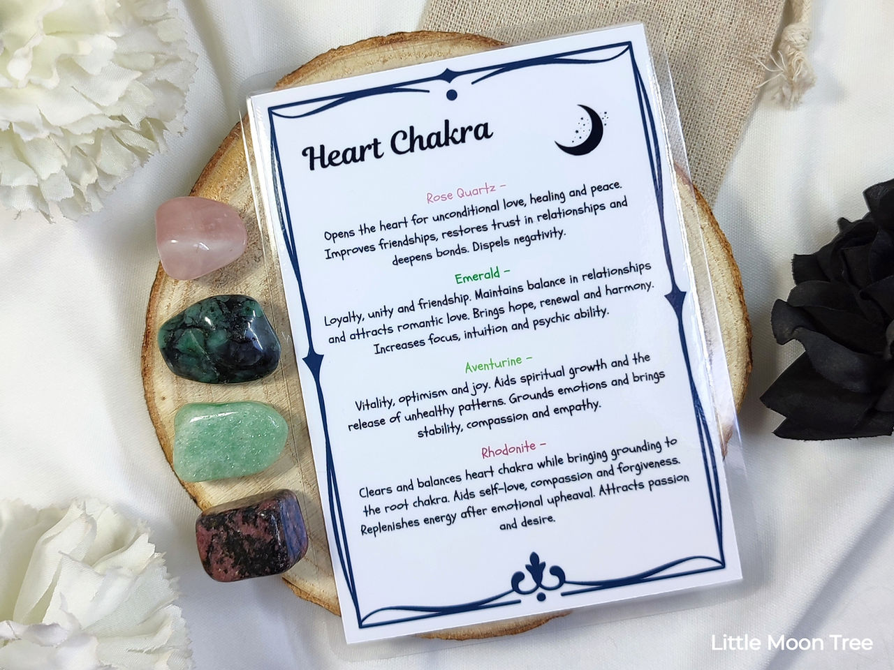 Heart Chakra Crystal Set