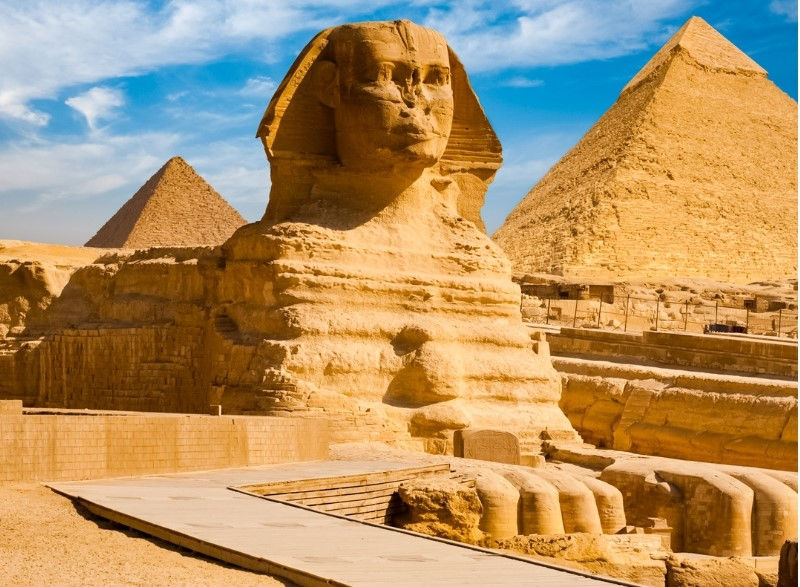 The Great Sphinx of Gaza.
