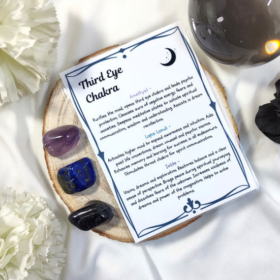 Third Eye Chakra Crystal Set