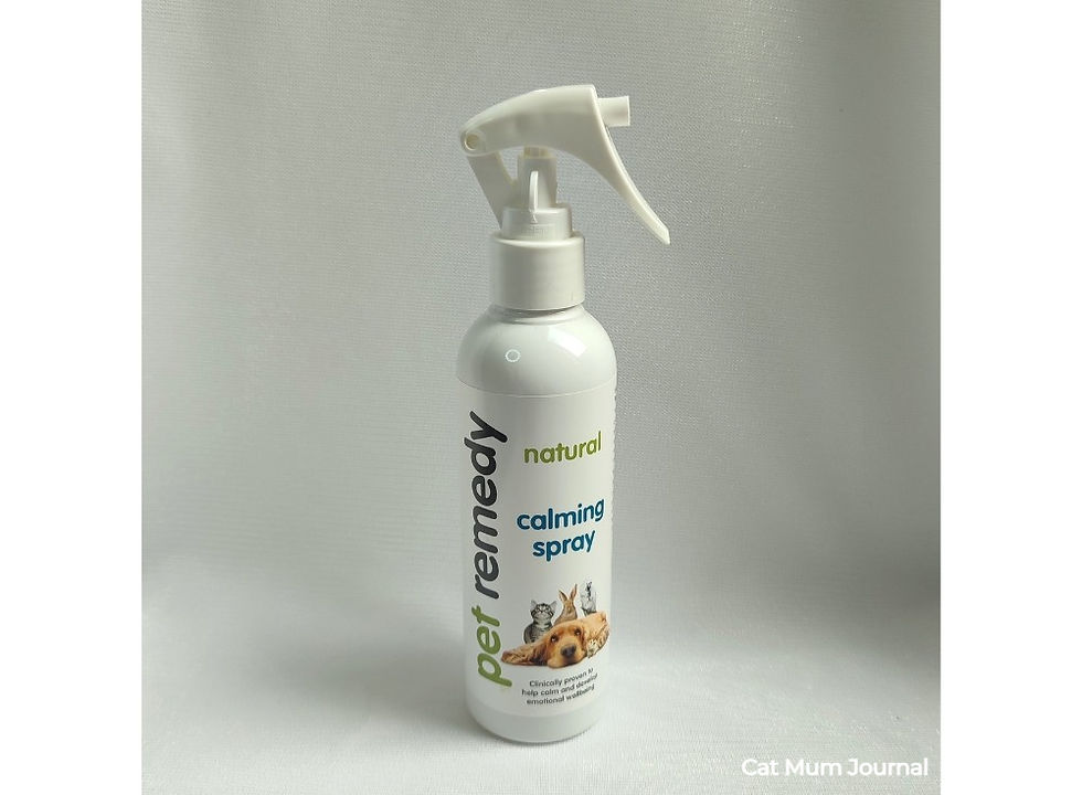 Pet Remedy Calming spray from Amazon.