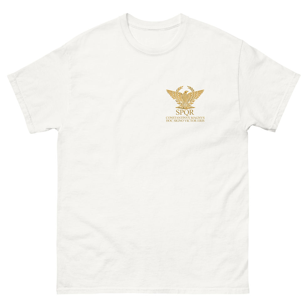 Thumbnail: (Latin) Constantine With This Sign You Will Be Victor - Unisex classic tee