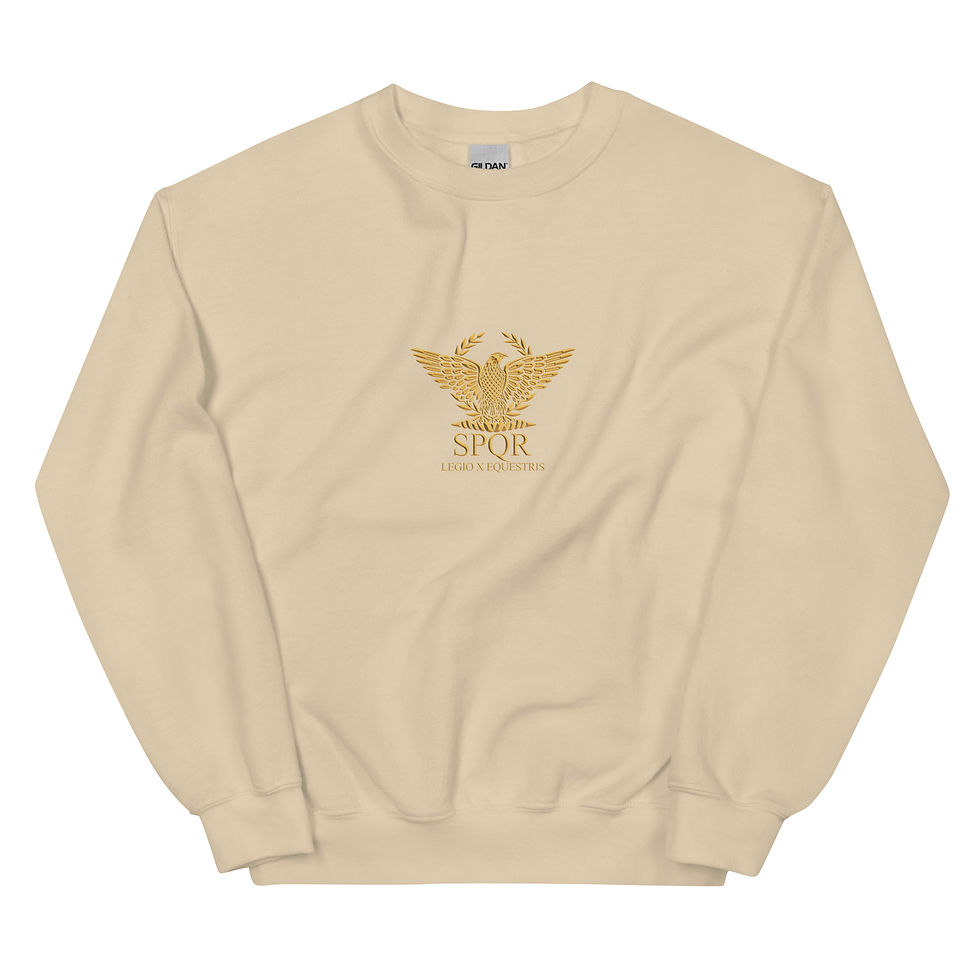 Thumbnail: Legio X Equestris J. Caesar's Favourite Legion - Unisex Sweatshirt/Jumper
