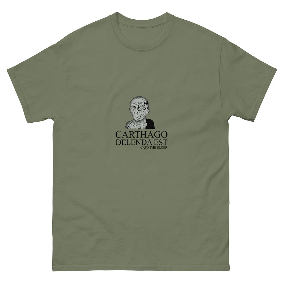 Carthago Delenda Est - Unisex classic tee
