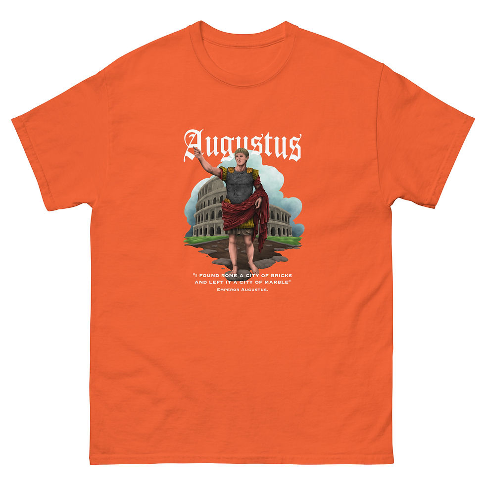 Thumbnail: I Found Rome a City of Bricks and Left it a City of Marble - Unisex classic tee