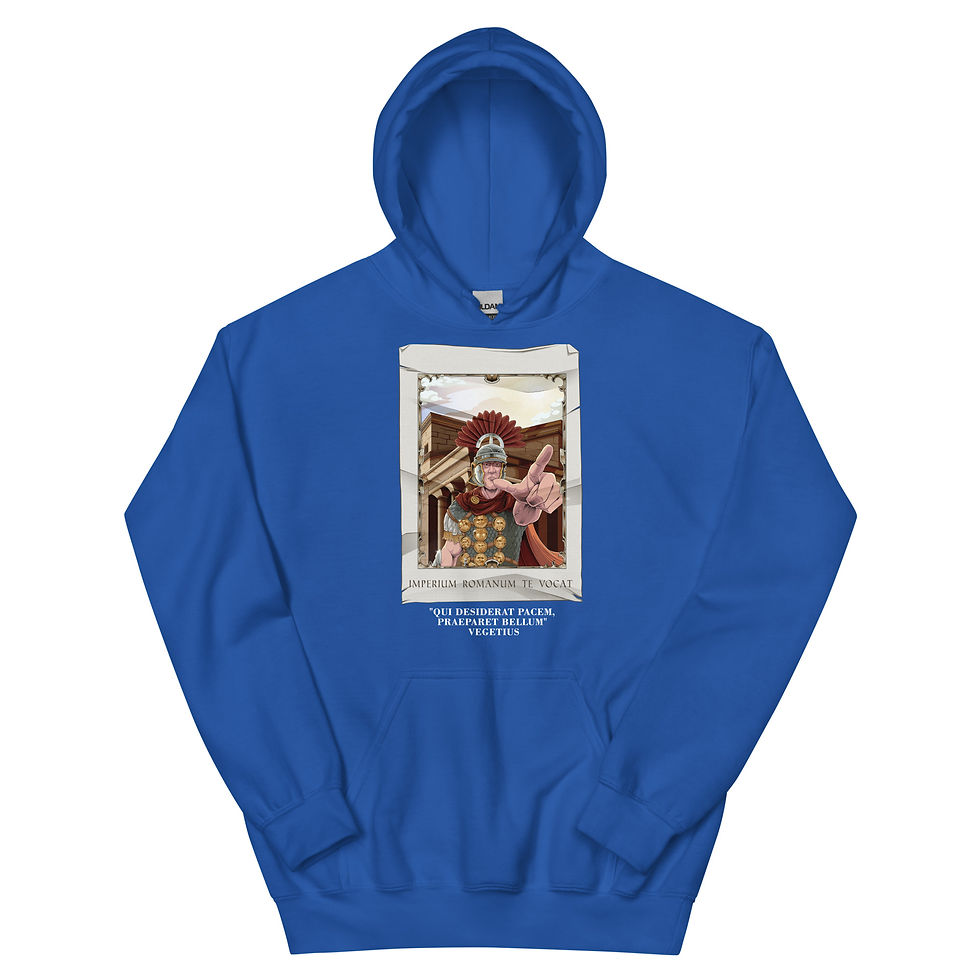 Thumbnail: (Latin) 'The Roman Empire Calls You' - Unisex Hoodie