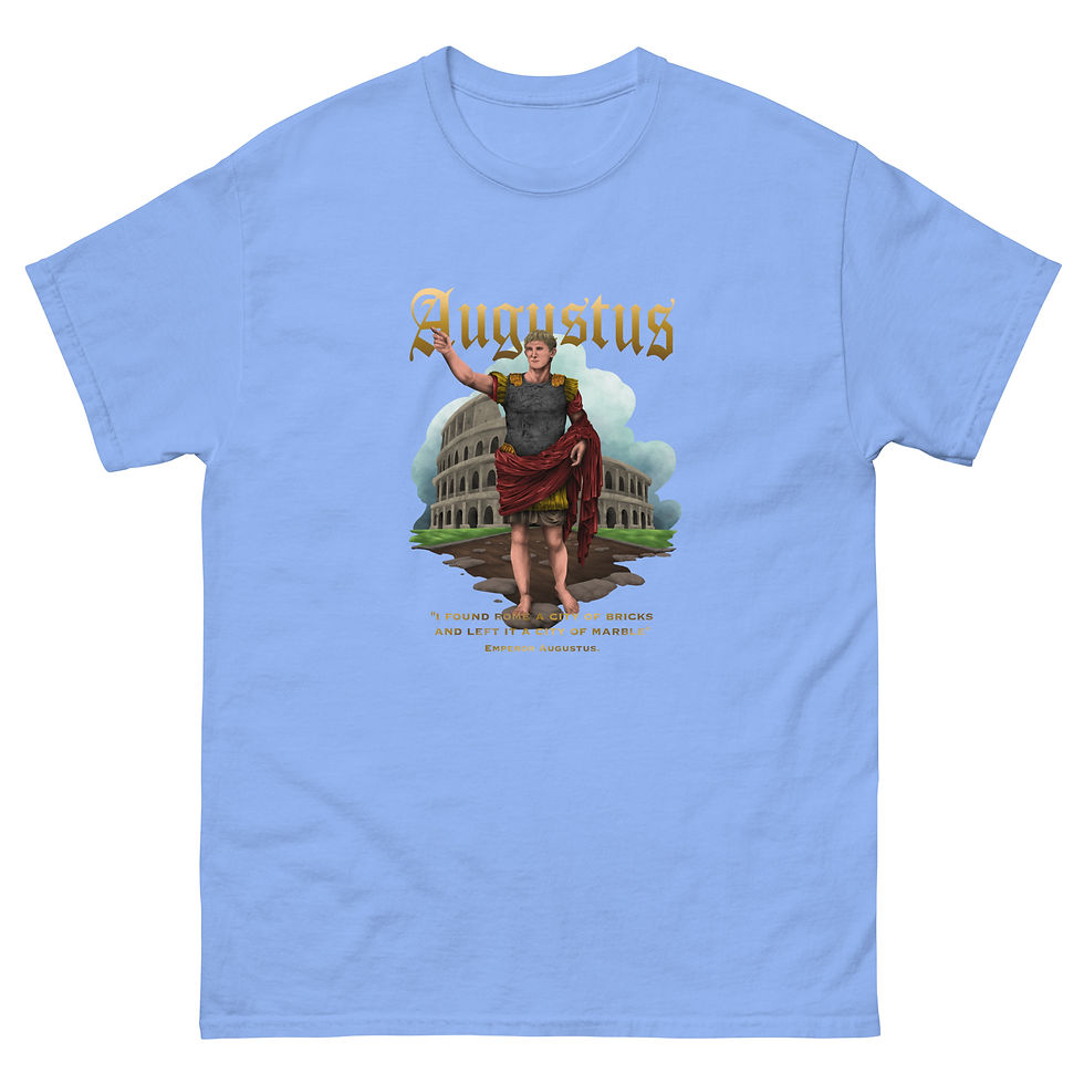Thumbnail: I Found Rome a City of Bricks and Left it a City of Marble - Unisex classic tee